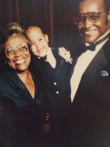 Childhood portrait from Jermaine Carlos Diaz’s family collection