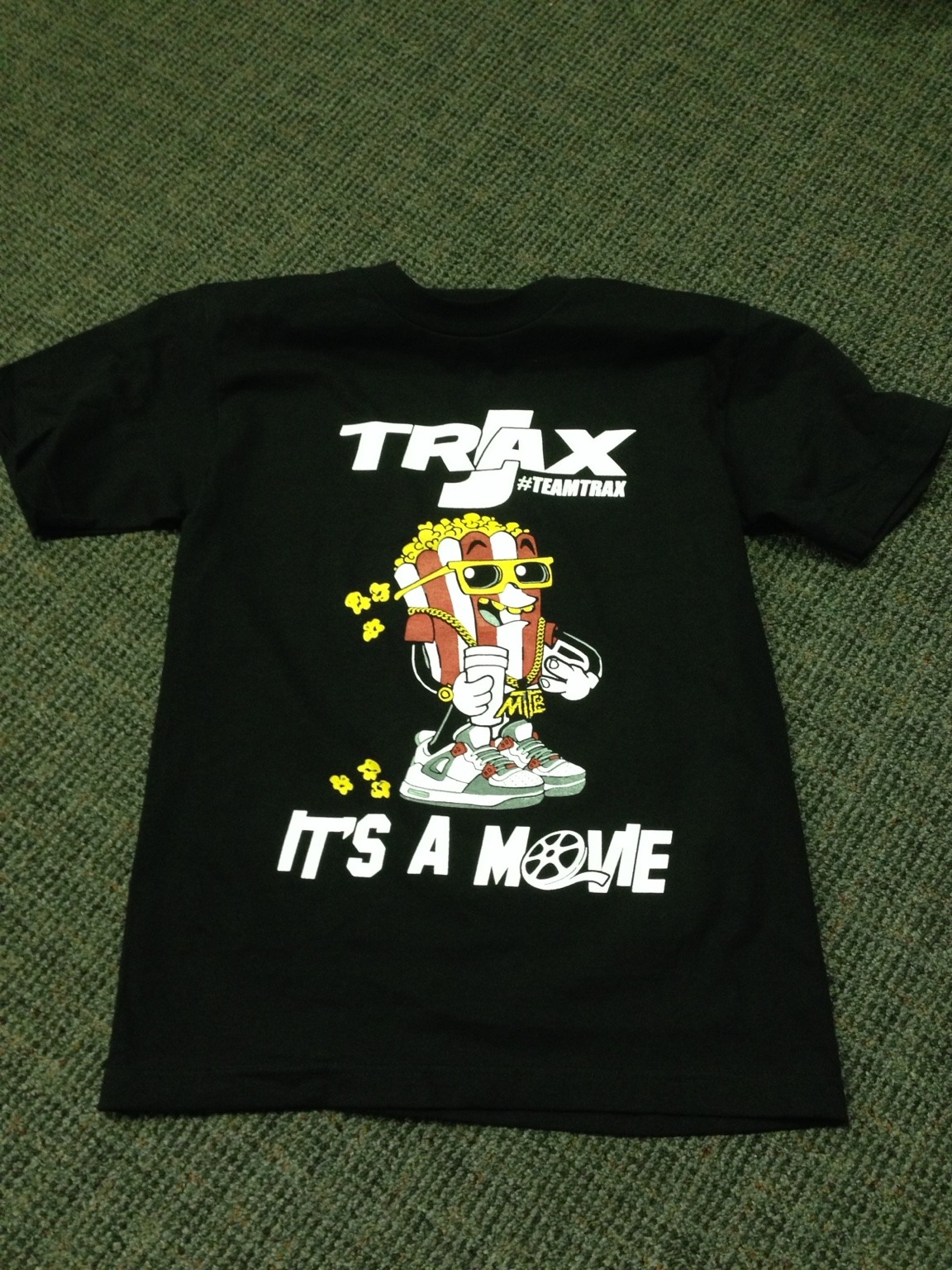 Team Trax branded shirt from the JTrax archive